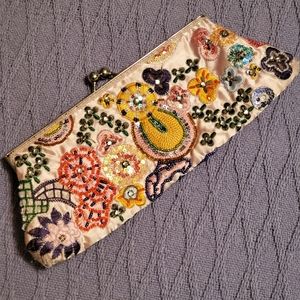 Beaded Clutch Bag